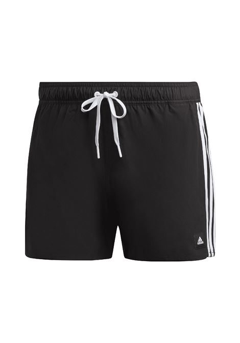 Adidas 3 Stripes CLX Swim Shorts Black Men ADIDAS SWIMWEAR | Swimwear | HT4367-